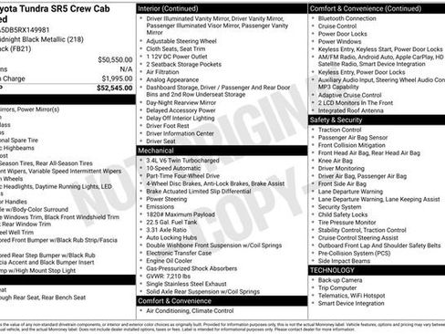 Used 2024 Toyota Tundra SR5 AWD/4WD image 5