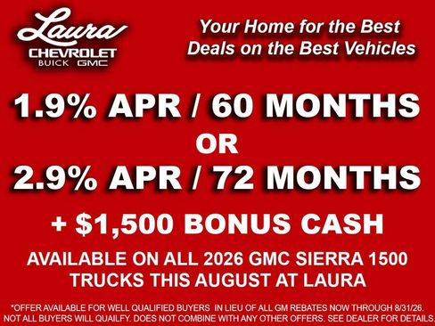 New 2026 GMC Sierra 1500 SLT w/ SLT Premium Plus Package AWD/4WD image 4