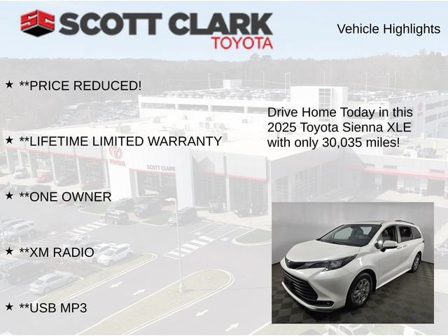 Used 2025 Toyota Sienna XLE FWD image 12