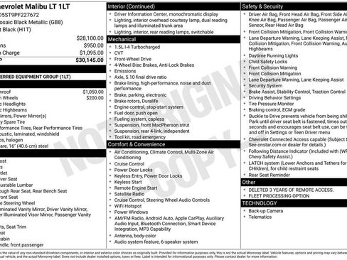 Used 2023 Chevrolet Malibu LT image 11