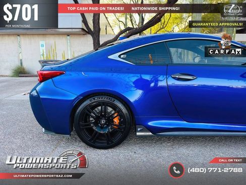 Used 2017 Lexus RC F w/ Premium Package RWD image 22