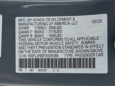 New 2026 Honda Civic Sport image 22