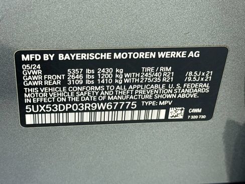 Used 2024 BMW X3 xDrive30i w/ Premium Package AWD/4WD image 34