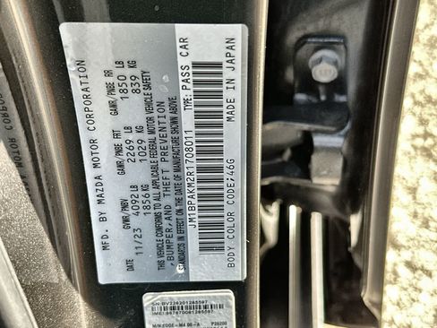 Used 2024 MAZDA MAZDA3 s FWD image 24