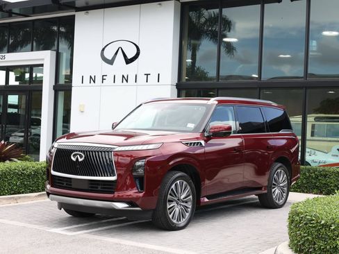 Certified 2025 INFINITI QX80 Luxe RWD image 1