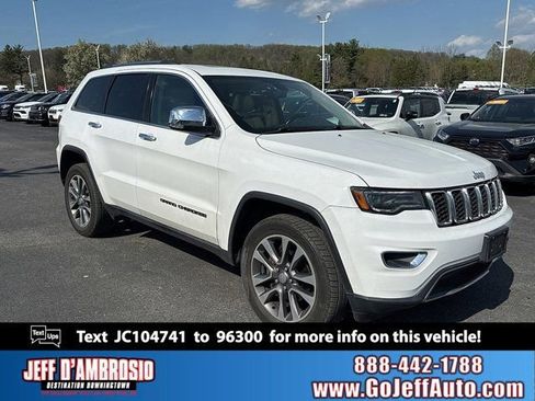 Used 2018 Jeep Grand Cherokee Limited w/ Luxury Group II image 1