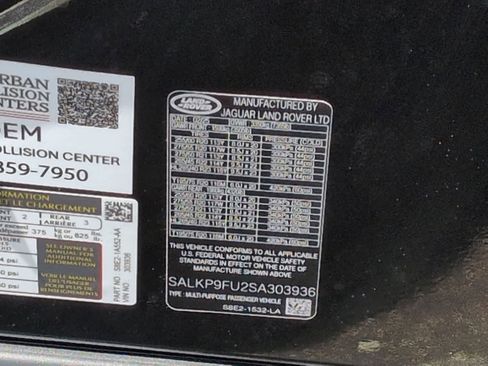Used 2025 Land Rover Range Rover SE AWD/4WD image 35