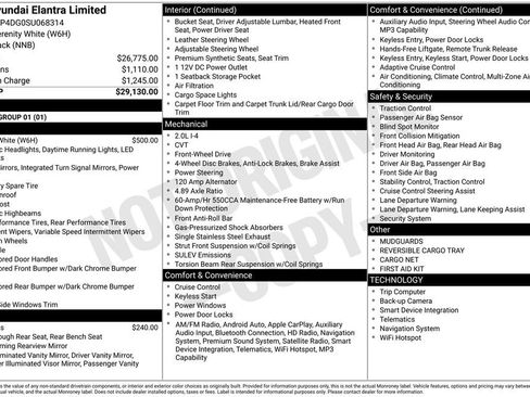 New 2025 Hyundai Elantra Limited image 6
