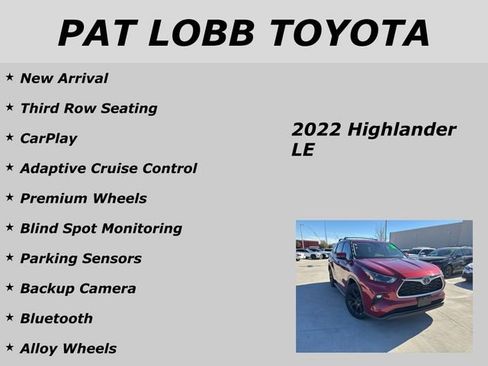 Used 2022 Toyota Highlander LE image 18