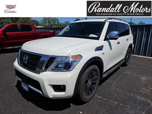 Used 2018 Nissan Armada Platinum w/ Captain Seat Package RWD image 1