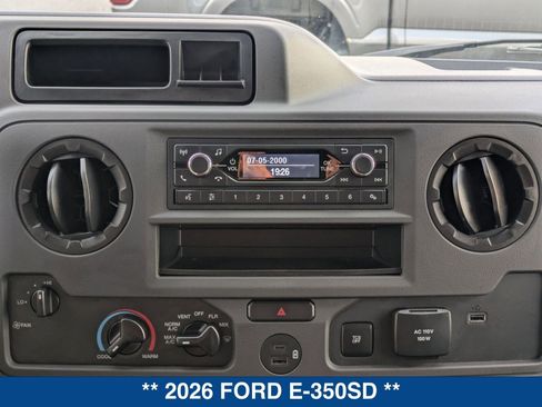 New 2026 Ford E-350 and Econoline 350 Super Duty w/ Power Equipment Group image 16