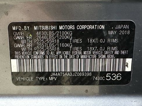 Used 2018 Mitsubishi Eclipse Cross SEL image 32