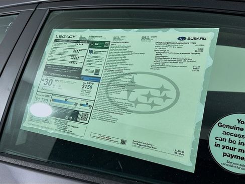 New 2025 Subaru Legacy Premium image 12