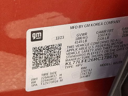 Used 2024 Chevrolet Trax LS w/ LS Convenience Package FWD image 26