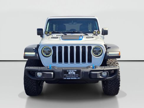 Used 2021 Jeep Wrangler Unlimited Rubicon 4xe w/ Steel Bumper Group AWD/4WD image 8
