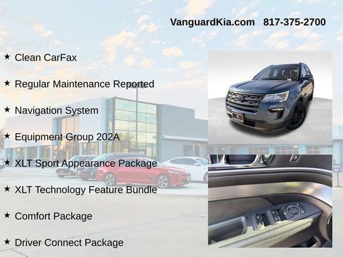 Used 2019 Ford Explorer XLT w/ Equipment Group 202A image 6