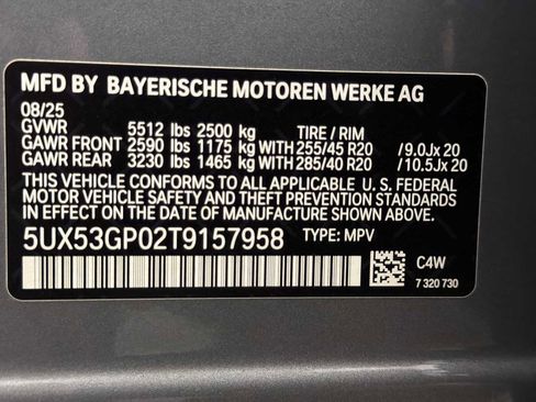 Used 2026 BMW X3 xDrive30 w/ Convenience Package AWD/4WD image 21