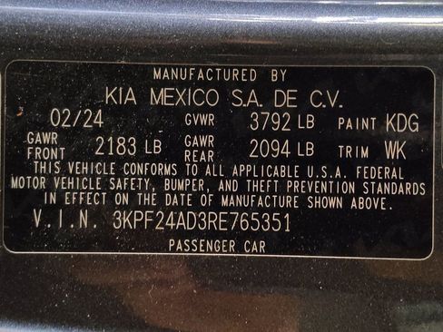 Used 2024 Kia Forte LXS w/ LXS Technology Package FWD image 33