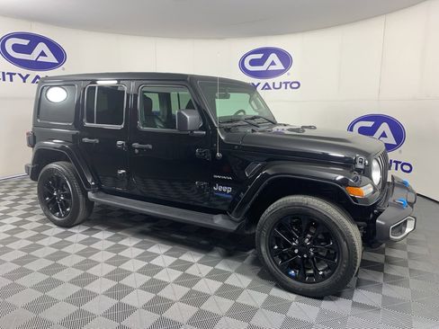 Used 2022 Jeep Wrangler Unlimited Sahara w/ Cold Weather Group image 1