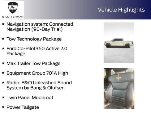 Certified 2021 Ford F150 Platinum w/ Equipment Group 701A High image 4