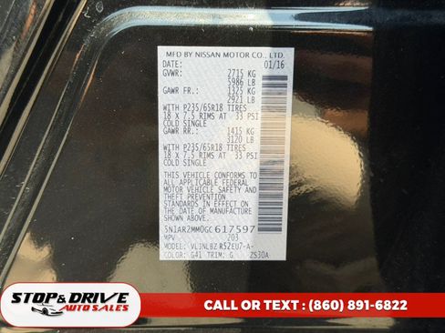 Used 2016 Nissan Pathfinder S AWD/4WD image 18