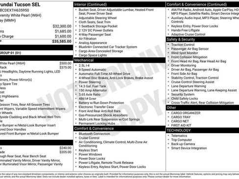 New 2026 Hyundai Tucson SEL image 6
