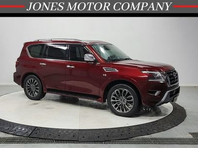 Used 2021 Nissan Armada Platinum w/ Captain's Chairs Package