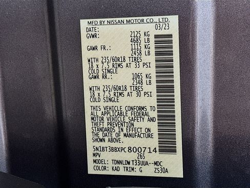 Used 2023 Nissan Rogue SV image 29