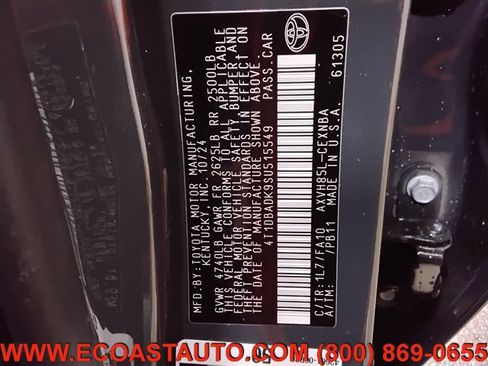 Used 2025 Toyota Camry LE image 16