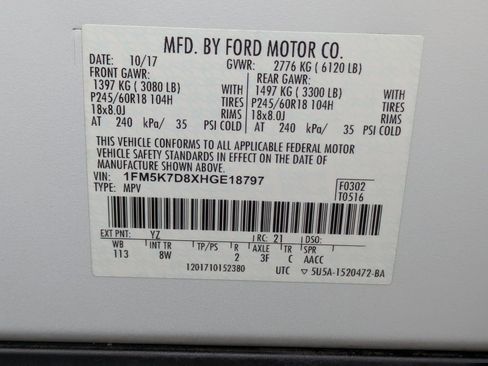 Used 2017 Ford Explorer XLT FWD image 14