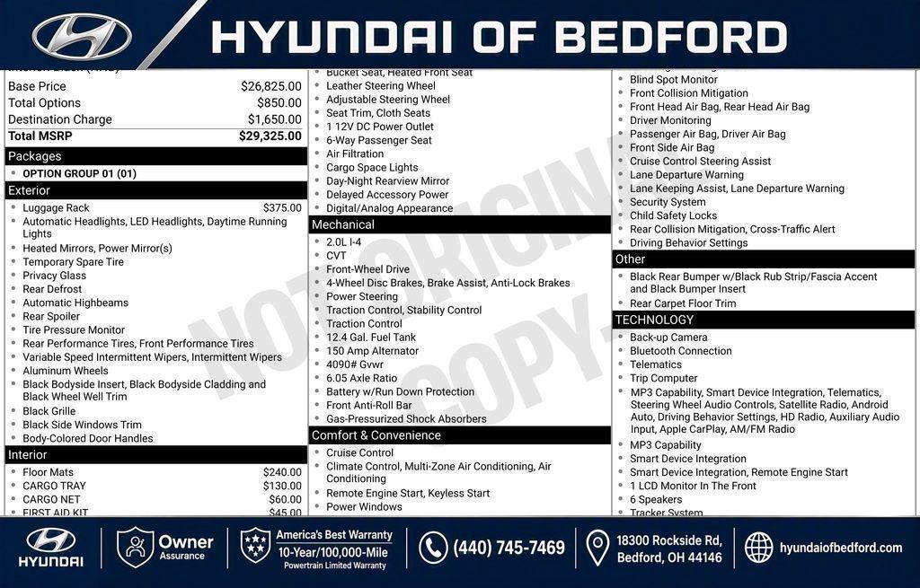 New 2027 Hyundai Kona SEL Sport FWD image 50
