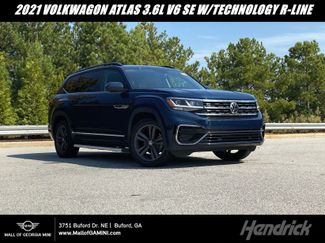 Used 2021 Volkswagen Atlas SE image 1