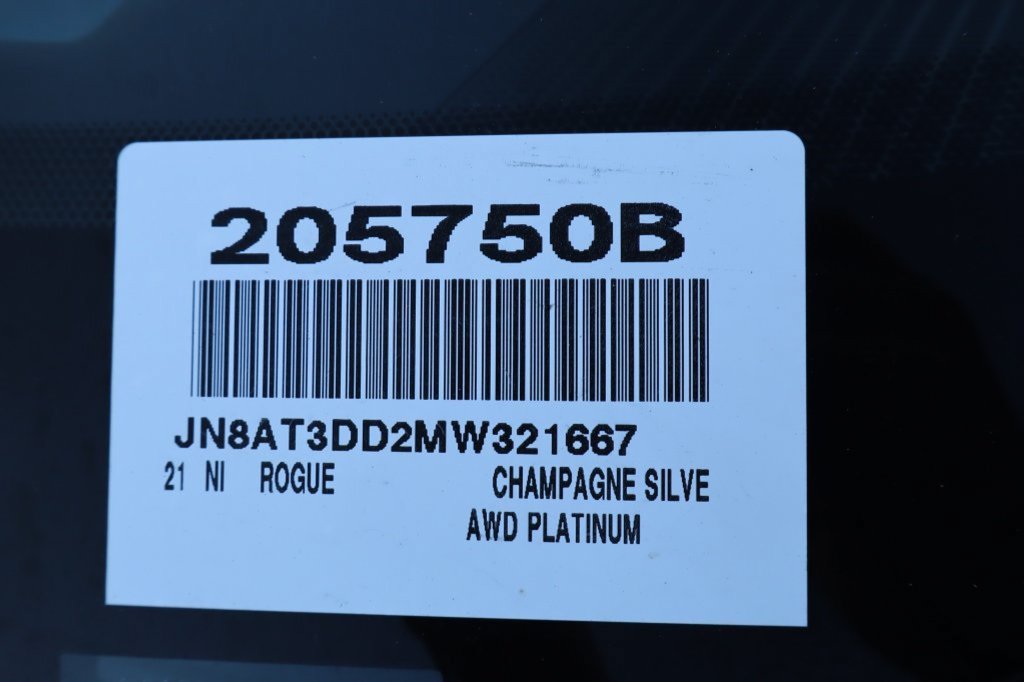 Used 2021 Nissan Rogue Platinum AWD/4WD image 40