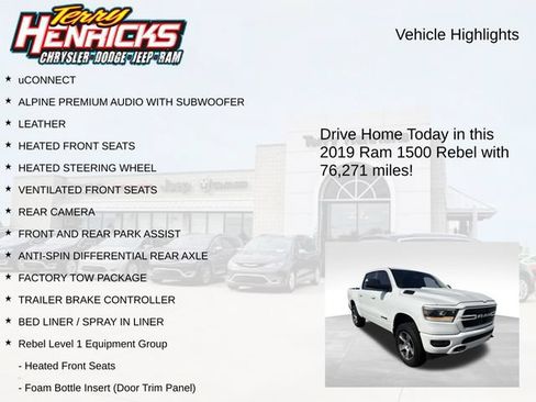 Used 2019 RAM 1500 Sport w/ Level 2 Equipment Group AWD/4WD image 4