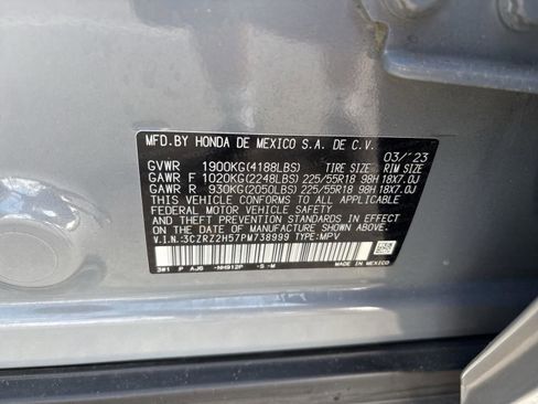 Certified 2023 Honda HR-V Sport image 25