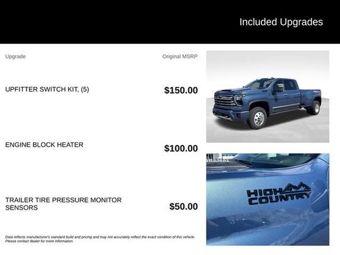 Certified 2024 Chevrolet Silverado 3500 High Country w/ High Country Premium Package AWD/4WD image 11