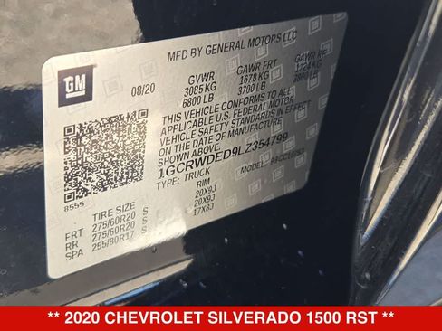 Used 2020 Chevrolet Silverado 1500 RST w/ Texas Edition RWD image 34