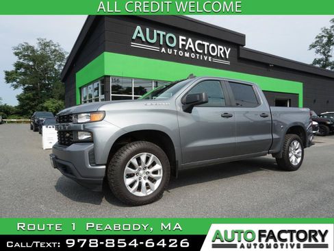Used 2021 Chevrolet Silverado 1500 Custom AWD/4WD image 1