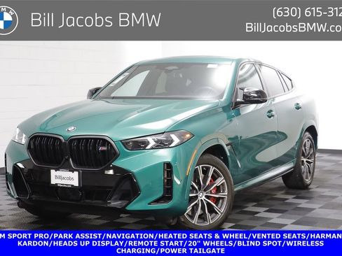 Certified 2025 BMW X6 M60i w/ Parking Assistance Package AWD/4WD image 1