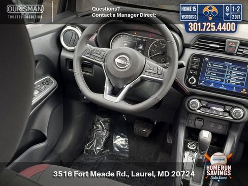 New 2025 Nissan Versa SR w/ Trunk Package FWD image 16