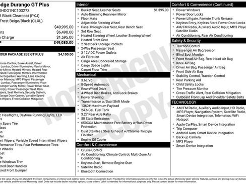 Used 2022 Dodge Durango GT image 11