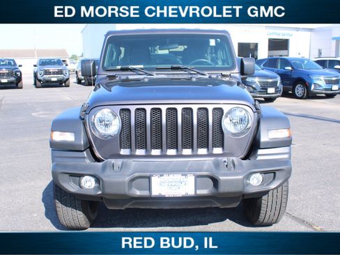 Used 2022 Jeep Wrangler Unlimited Sport AWD/4WD image 3