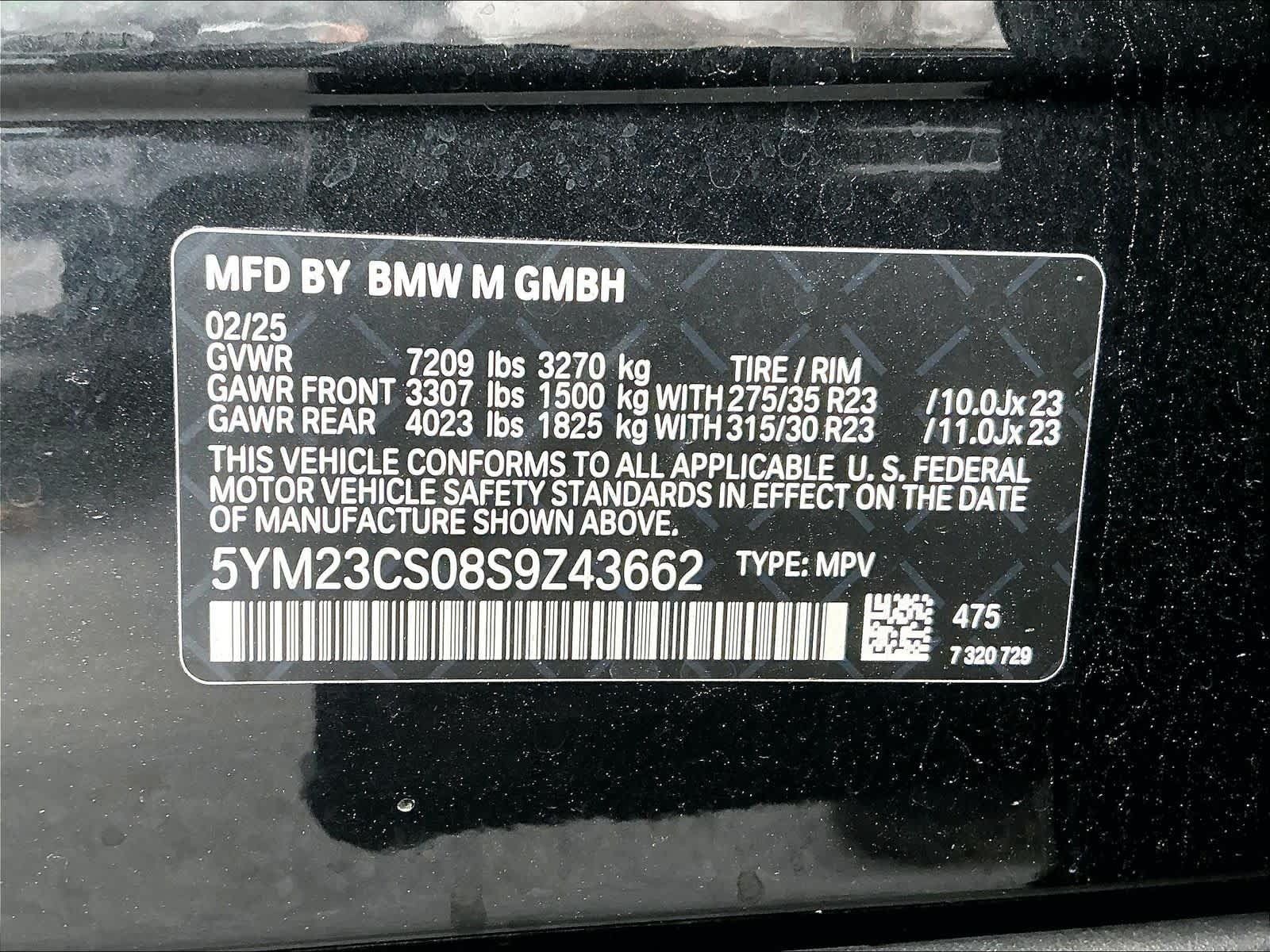 Used 2025 BMW XM AWD/4WD image 32