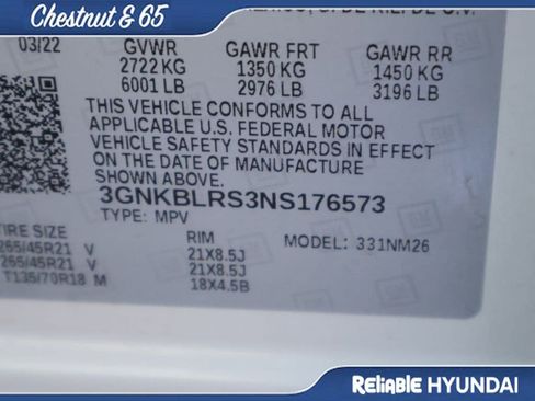 Used 2022 Chevrolet Blazer Premier w/ Enhanced Convenience Package AWD/4WD image 42