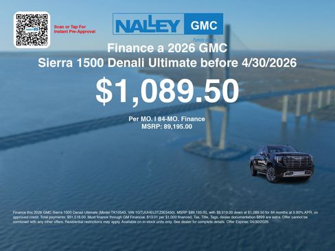 New 2026 GMC Sierra 1500 Denali Ultimate image 7