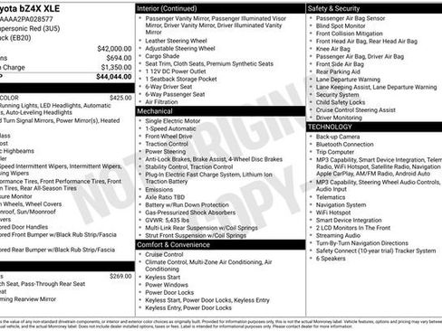 Used 2023 Toyota bZ4X FWD image 6