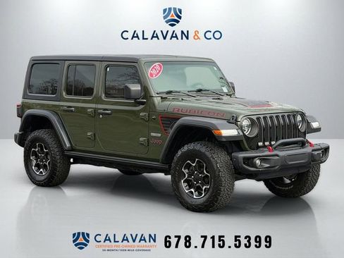 Used 2020 Jeep Wrangler Unlimited Rubicon w/ Quick Order Package 28Y Recon AWD/4WD image 1