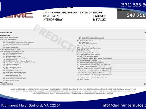 Used 2016 GMC Acadia SLT w/ Open Road Package FWD image 42