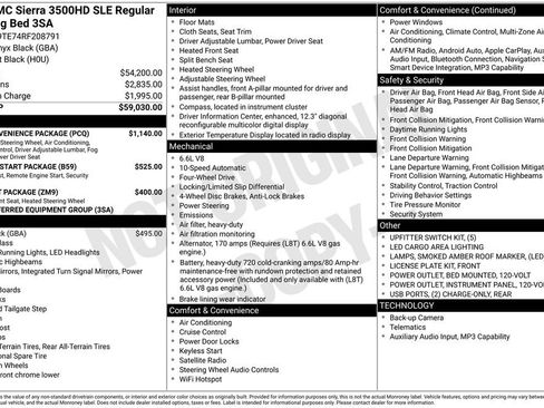 Used 2024 GMC Sierra 3500 SLE w/ SLE Convenience Package AWD/4WD image 36