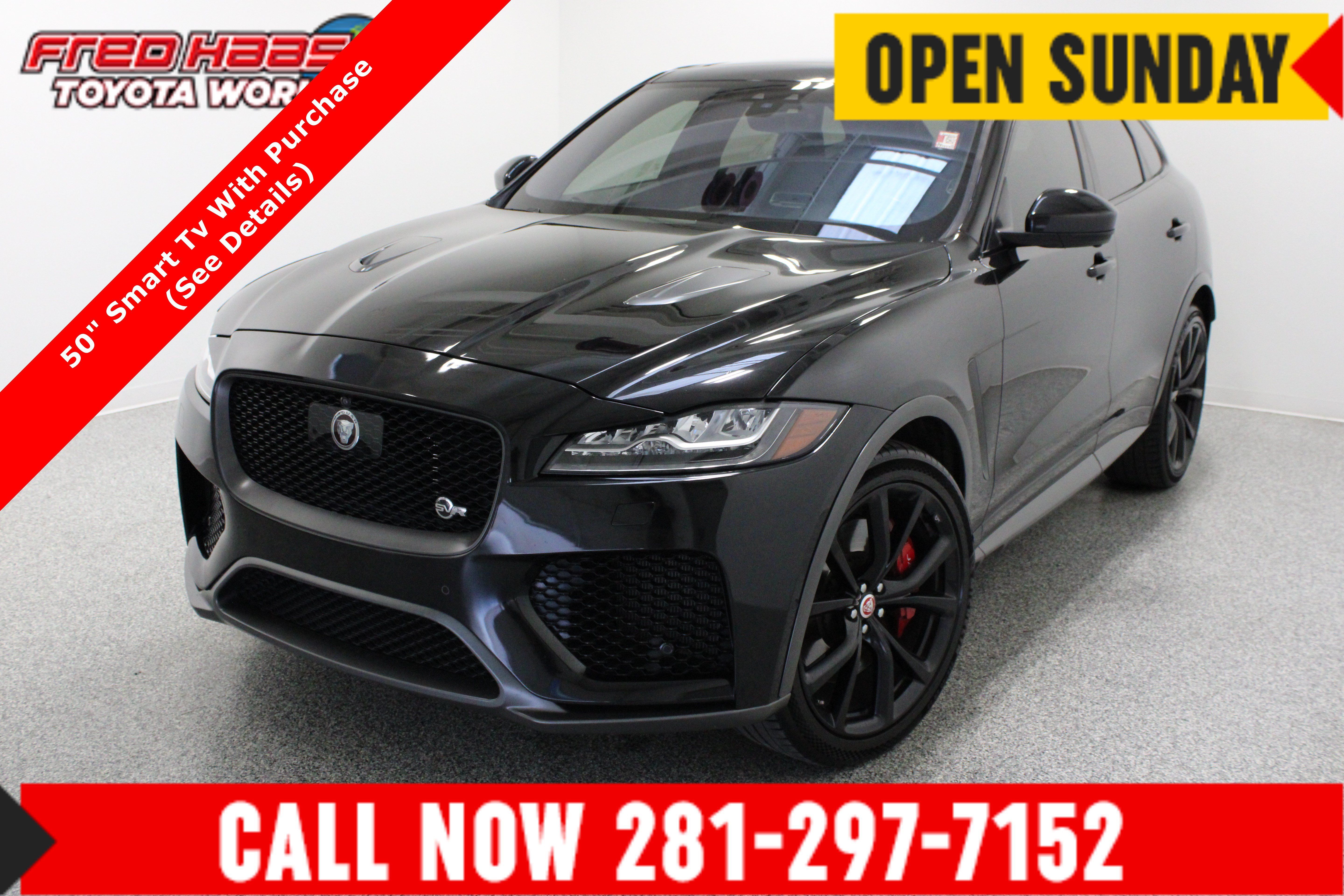 Used 2020 Jaguar F-PACE SVR AWD/4WD image 1